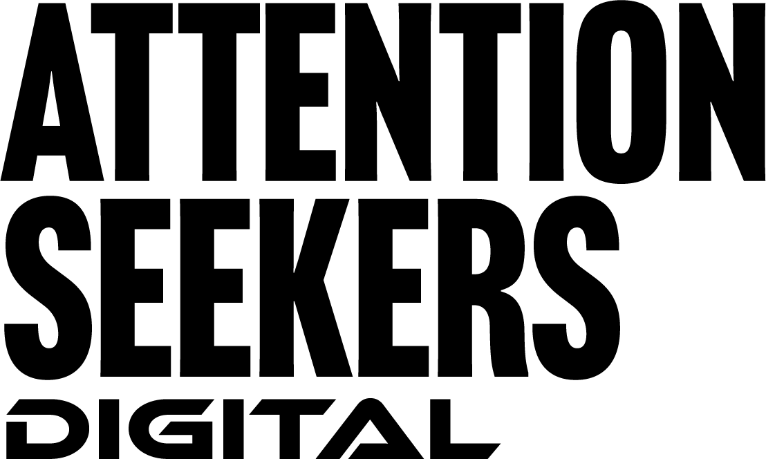 Attention Seekers Digital Logo